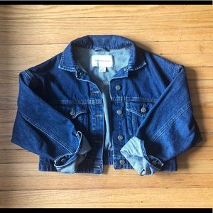 Anthropologie Pilcro Cropped Jean Jacket